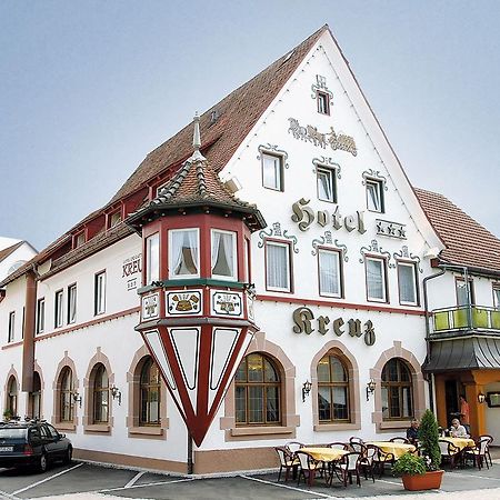 Hotel Kreuz Gaestehaus Und Lauchertbar Mit Terrasse Gammertingen المظهر الخارجي الصورة